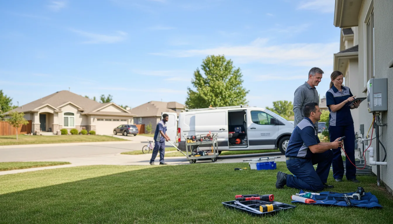 Tankless water heater service in Everett, PA